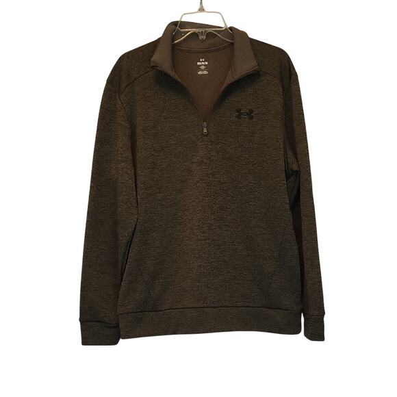 Under Armour Other - Under Armour Men's Size M Loose Fit Quarter-Zip Pullover Shirt Gray